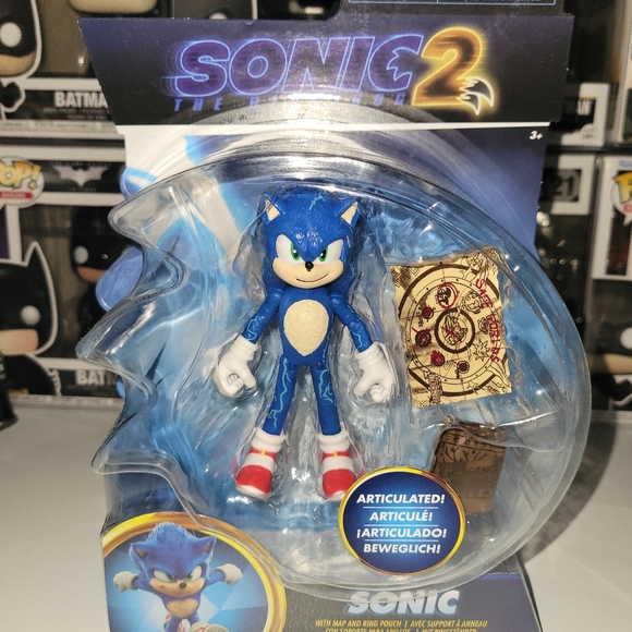 Sonic The Hedgehog 2 Action Figure Sonic - Picture 1 of 2